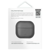 UNIQ etui Glase AirPods 4 dymny/glossy   smoke