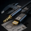 CO2 KABEL AUX DO IPHONE X 14 13 PRZEJŚCIÓWKA ADAPTER LIGHTNING MINI JACK 1M