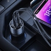 USAMS Ład. sam. C36 USB+USB-C 95WFast Charge czarny/black CC176CC01 (US-CC176)