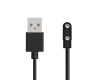 Ładowarka HUL-01 magnetyczna 2-pin 2,8 mm do smartwatchy 60 cm - czarna