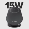 Stacja ładująca SBS składana 3w1 bezprzewodowa QI2 MFI - Made for iPhone - czarna