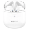 USAMS Słuchawki Bluetooth 5.0 TWS IA series bezprzewodowe biały/white BHUIA02 (US-IA04)