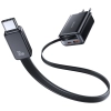 Ładowarka sieciowa USAMS Xiang Series    CC296 30W 1xUSB-C 1xUSB-A + kabel USB-C czarny