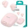USAMS Słuchawki Bluetooth 5.3 TWSID Series bezprzewodowe różowy/pink BHUID04 (ID25)