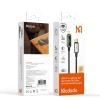 MCDODO KABEL USB DO IPHONE LIGHTNING 3A SZYBKIE ŁADOWANIE 36W 1M LED CZARNY