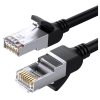 Kabel sieciowy UGREEN  NW101 z metalowymi wtyczkami, Ethernet RJ45, Cat.6, UTP, 0.5m (czarny)