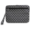 DKNY Sleeve DKCS14PVSHLK 14             czarny/black Checkered Pattern Printed Stripes