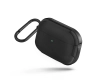 UNIQ etui Valencia AirPods Proczarny/midnight black Antimicrobial