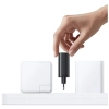 Ładowarka sieciowa USAMS Xiang Series    CC296 30W 1xUSB-C 1xUSB-A + kabel USB-C biały