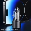 USAMS Ład. sam. C36 USB+USB-C 95WFast Charge czarny/black CC176CC01 (US-CC176)