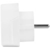 Verbatim Adapter podróżny EU/UK/USWTEU-02 biały/white 49549