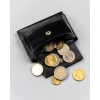 Portfel męski mały slim wallet skóra naturalna cienki skórzany zatrzask