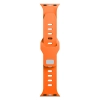 38/40/41/42 mm Orange (small) - 3mk Silicone Watch Strap for Apple