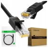 Kabel sieciowy UGREEN  NW102 Ethernet RJ45, Cat.6, UTP, 10m (czarny)