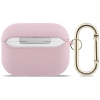 Etui Guess Grained Classic Logo do       AirPods Pro 3 różowy