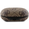 Guess słuchawki Bluetooth GUTWSP4EGWTWS + stacja dokująca ENC brązowy/brown 4G Metal