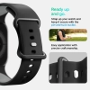 Pasek Spigen Nano Pop na Apple Watch 44 / 45 / 46 / 49 mm - czarno-szary