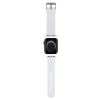 Karl Lagerfeld Pasek KLAWMSLKCNH AppleWatch 38/40/41mm biały/white strap 3D Rubber Karl&Choupette Heads