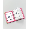 Etui na karty skórzane 302-BL-PINK