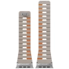 Pasek Skinarma Gemini do Apple Watch     49/46/45/44 mm szary