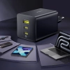 Ładowarka sieciowa Baseus EnerFill FE11 100W 2 x USB-C + USB-A - czarna