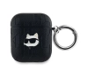 Karl Lagerfeld KLA2PGCHPK AirPods 1/2 cover czarny/black Monogram Choupette Head