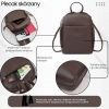 Plecak damski skórzany Paolo Peruzzi miejski elegancki mały