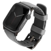 UNIQ pasek Linus Apple Watch Series1/2/3/4/5/6/7/8/9/SE/SE2 38/40/41mm. Airosoft Silicone szary/chalk grey