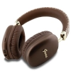 Guess słuchawki nauszne BluetoothGUBHK1GCTCSW brązowy/brown Gcube Metallic Script Logo
