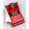 Portfel d. skórzany PTN 42329-NBF-7152 RED-BLACK