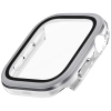 Etui UNIQ Voute do Apple Watch Series 10 42mm szkło hartowane srebrny