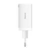 Ładowarka sieciowa Baseus GaN5 Pro 2xUSB-C + USB, 65W (biała)
