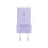 Ładowarka sieciowa Tech-Protect NCM33 PD 33W QC3.0 USB-C / USB-C - fioletowa