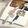 Strap Moro opaska do Apple Watch Ultra / 9 / 8 / 7 / 6 / SE / 5 / 4 / 3 / 2 (49mm / 45mm / 44mm / 42mm) silikonowy pasek bransoletka do zegarka wzór 6