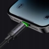 MCDODO ŁADOWARKA KABEL USB LIGHTNING SZYBKIEGO ŁADOWANIA DO IPHONE 1M LED