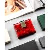 Portfel d. skórzany PTN 42329-NBF-7152 RED-BLACK