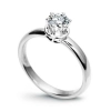 Pierścionek zaręczynowy z diamentem 0,50ct złoto 18k