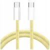 CO2 ŁADOWARKA KABEL USB-C SZYBKIE ŁADOWANIE USB TYP C DO IPHONE 15 16 1M RÓŻOWY
