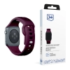 42/44/45/46/49 mm Mulberry (big) - 3mk Silicone Watch Strap for Apple