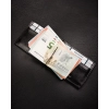 Banknotówka portfel skórzany Rovicky ultra slim cienki banknoty karty RFID