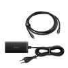 Ładowarka sieciowa GaN5 Baseus CCGP110201 HUB HDMI 2x USB-C / USB-A / HDMI 4K 30Hz 1,5m - czarna + kabel USB-C - USB-C 100W 1m