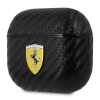 Ferrari FESA3CABK AirPods 3 coverczarny/black On Track PU Carbon