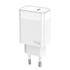 JELLICO ładowarka sieciowa C105 GaN PD 45W 1xUSB-C + kabel USB-C - USB-C Biały