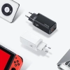 USAMS Ład. siec. 1xUSB-C+1xUSB T47 65W(only head) PD Fast Charging Super Si czarny/black CC153TC01  (US-CC153)