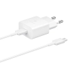 Ład. siec. Samsung EP-T1510XW 15WFast Charge + kabel USB-C/USB-C biały/white