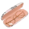Etui ochronne na okulary futerał pokrowiec twarde eleganckie
