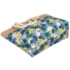 Modna torebka w kwiaty na zakupy plażę shopper