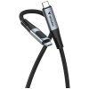 Kabel Verbatim Sync & Charge USB-C do    USB-C 40Gb/s 240W wyświetlacz 120cm czarny 31849