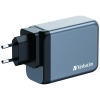 Verbatim Ładowarka sieciowa GaN 200W3xUSB-C/USB-A + Adapter EU/UK/US GNC-200 32204