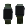 42/44/45/46/49 mm Dark Green (big) - 3mk Silicone Watch Strap for Apple